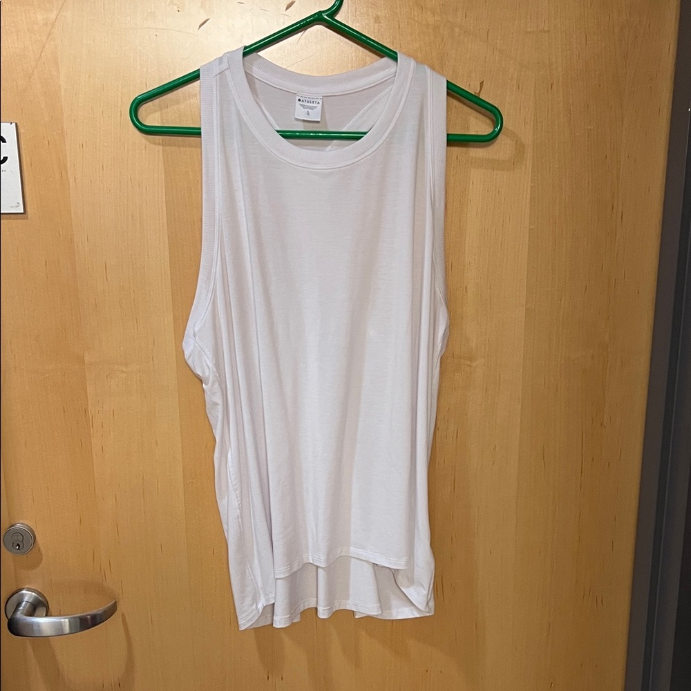 Athleta White Tank Top